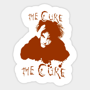 the cure band new Sticker